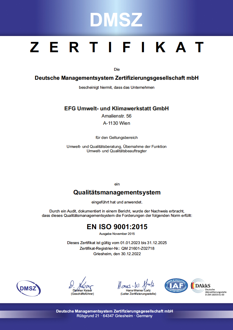 Qualitätsmanagementnorm ISO 9001
